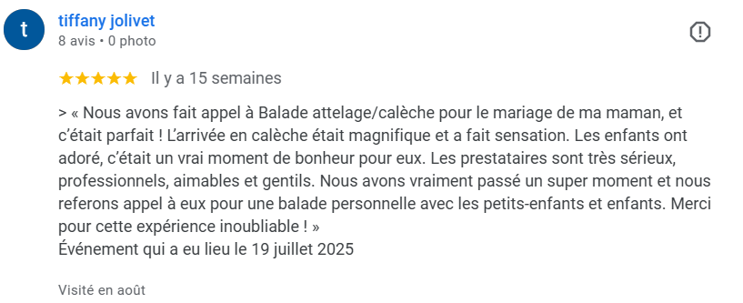 Mes autres prestations